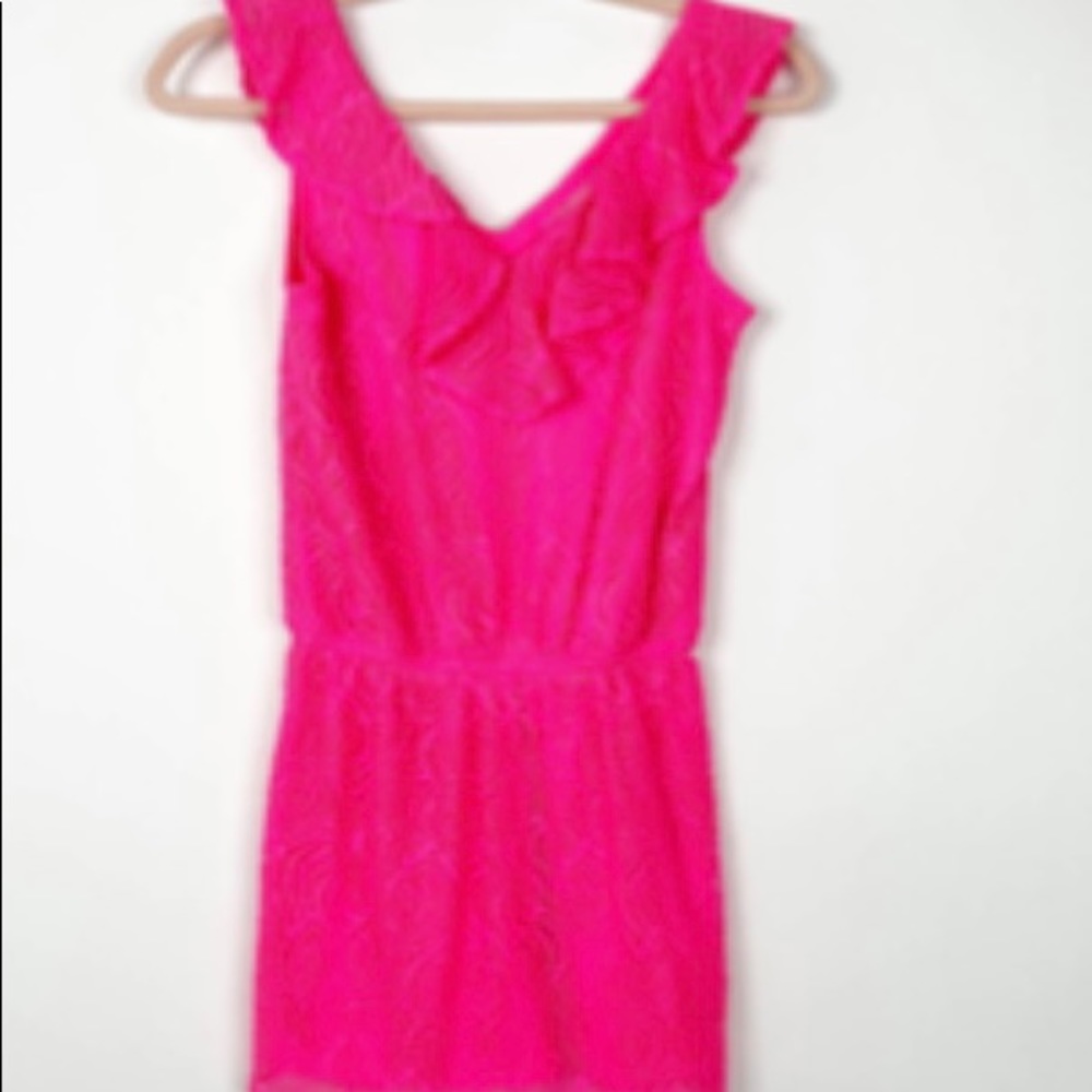 Lilly Pulitzer Alessa Romper - Crab Crawl Coral - EUC - sz M